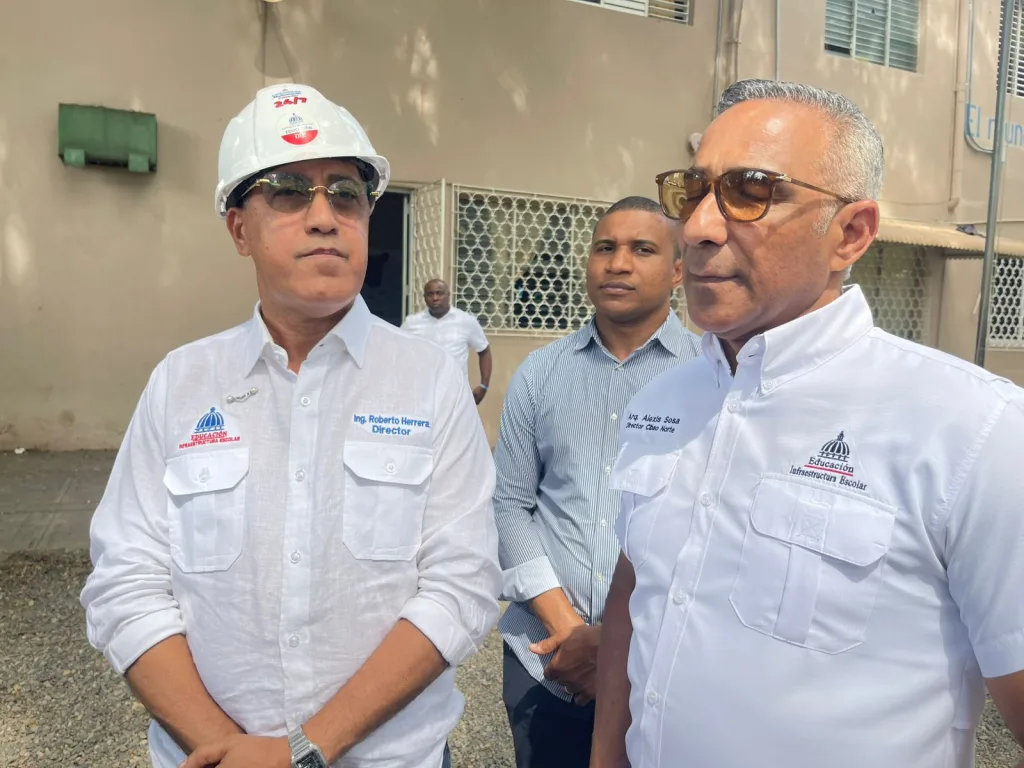 Infraestructura Escolar acelera obras para garantizar aulas listas en Santiago antes de agosto Infraestructura Escolar acelera obras para garantizar aulas listas en Santiago antes de agosto1