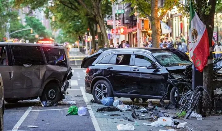 Es presuntamente dominicano conductor borracho provocó dos muertes y tres heridos en Alto Manhattan Presuntamente es dominicano hispano provoco dos muertes y tres heridos en Alto Manhattan venia conduciendo borracho