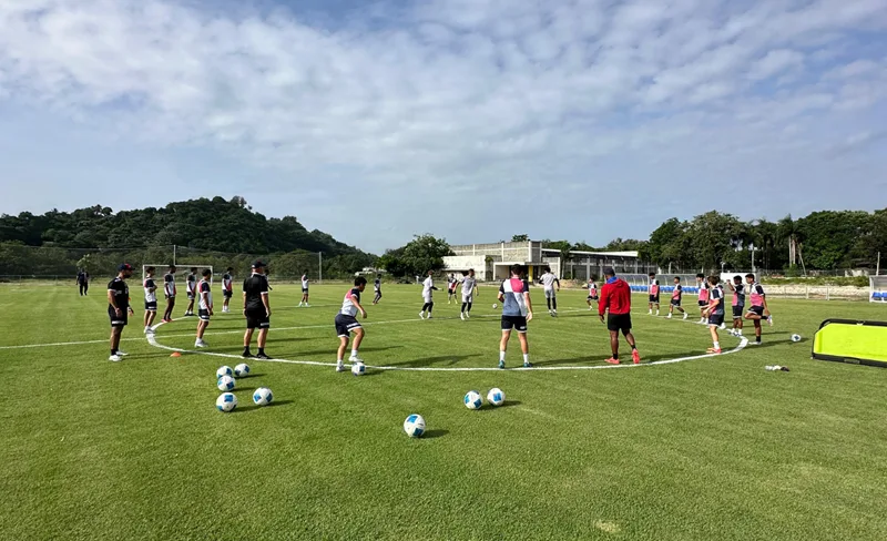 Selección Dominicana Sub-15 celebrará fast track el martes en Santiago Sedofutbol Sub 15 Masculina entrenando FDF