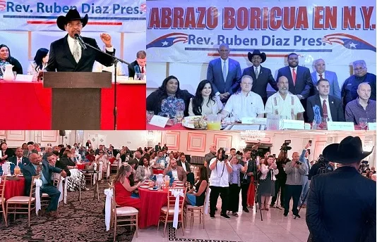 Reverendo Díaz celebra tradicional “Abrazo Boricua en NY”; asistió el cónsul dominicano Reverendo Diaz celebra tradicional Abrazo Boricua en NY asistio consul dominicano