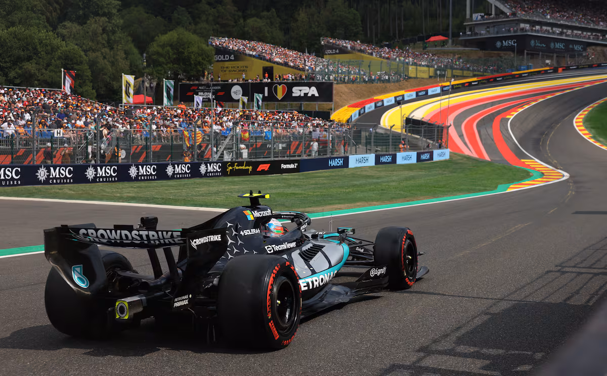 Antonelli conquista la pole del Gran Premio de Bélgica y confirma su dominio en Spa Antonelli no necesita los rebufos para llevarse la ‘pole en Spa eljacaguero