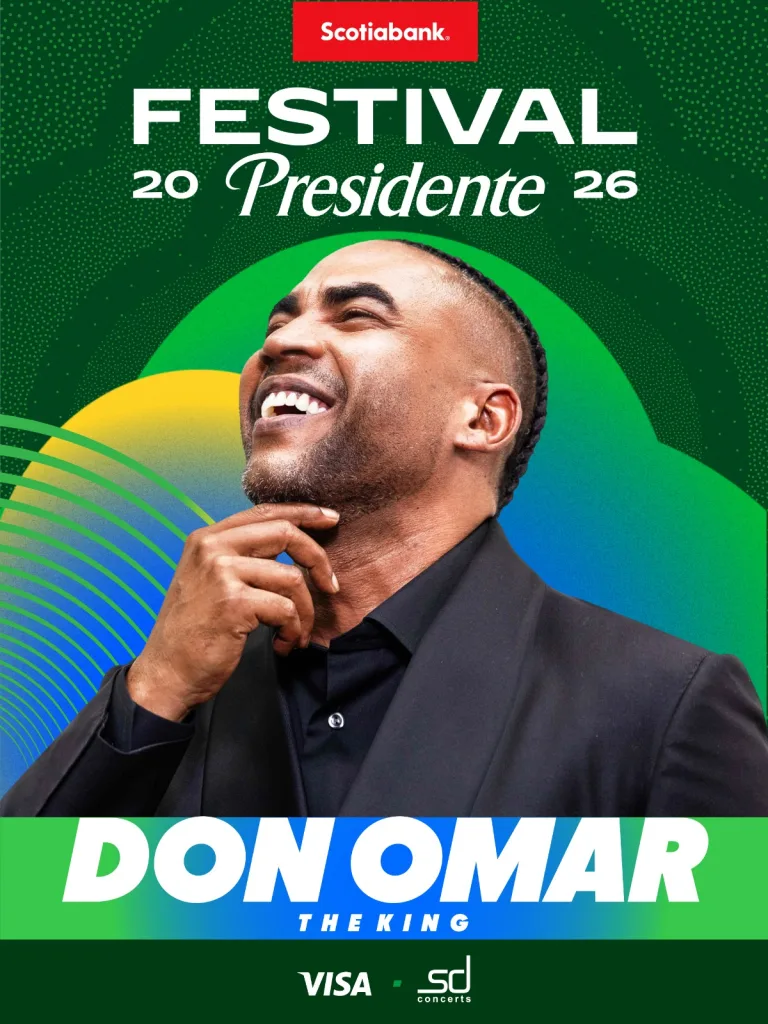 Don Omar encabezará el regreso del Festival Presidente 2026 Don Omar encabezara el regreso del Festival Presidente 2026 eljacaguero