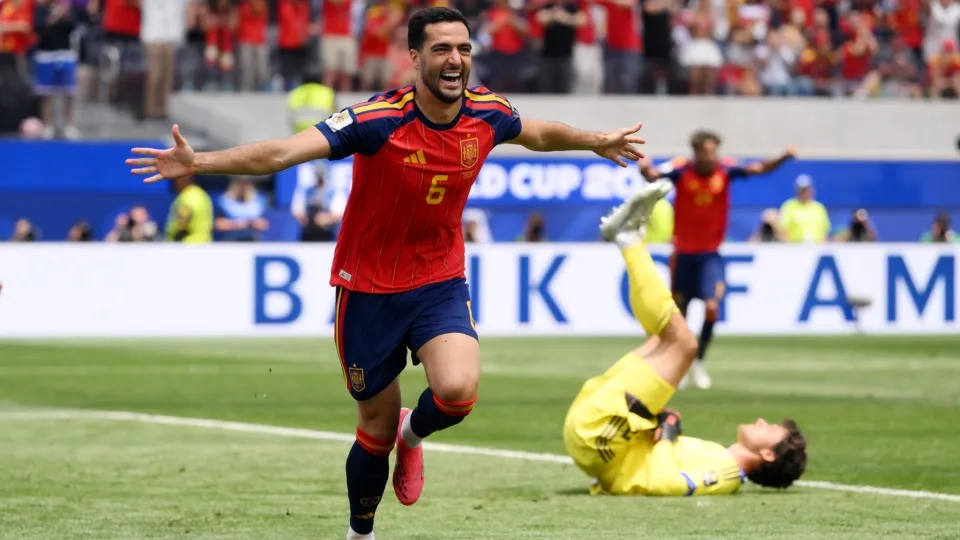 España elimina a Bélgica y sueña con conquistar el Mundial 2026 Espana le gano a Belgica sobre el final y es semifinalista del Mundial 2026