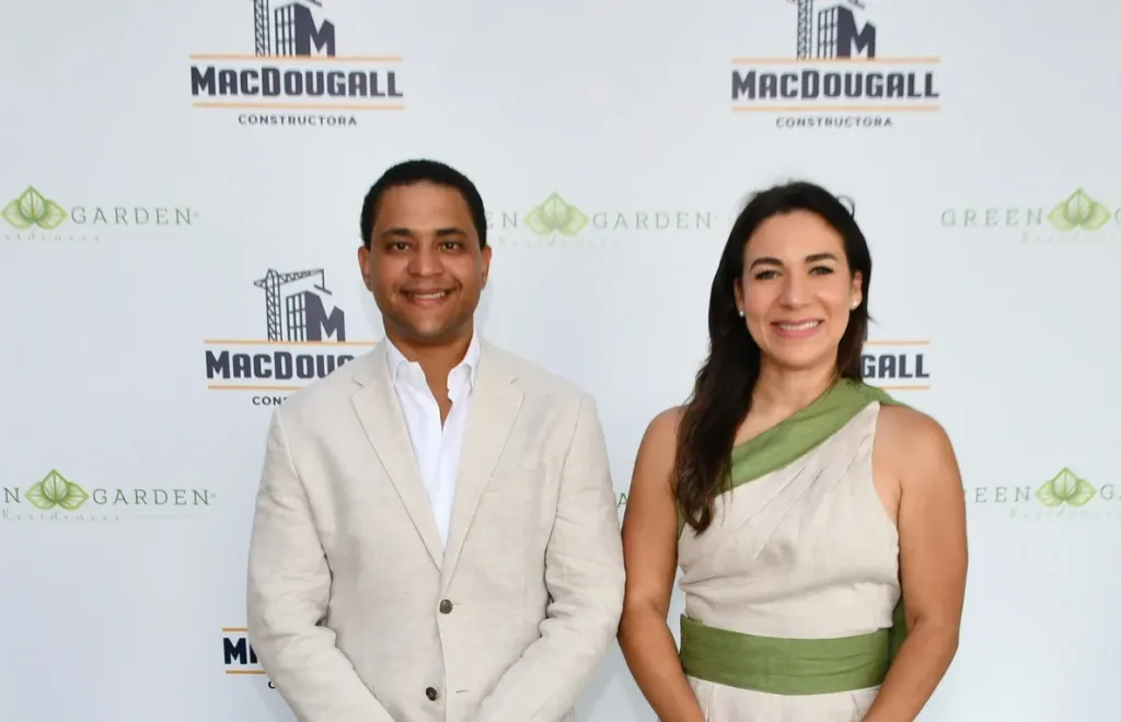 Constructora MacDougall lanza Green Garden Residences IV, su nuevo proyecto inmobiliario en Punta Cana Neredo Mac Dougall y Elba Luciano e1784476786175