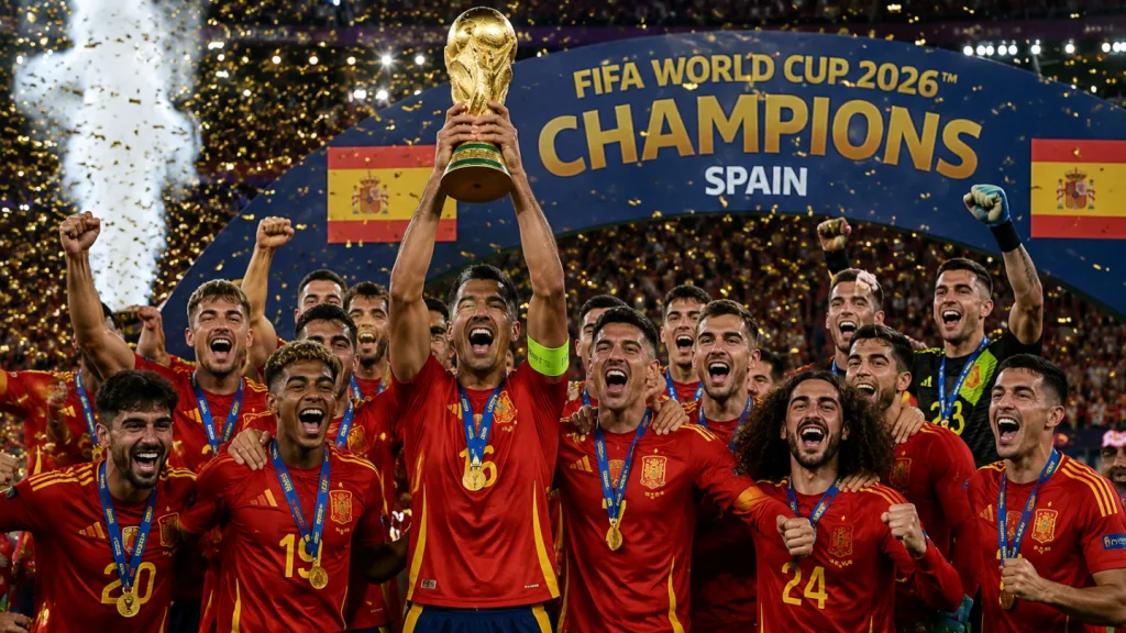España conquista el Mundial 2026 tras vencer a Argentina en una final histórica download
