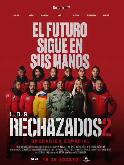 Los Rechazados 2 estrena este jueves Con novedad de su tema y la impecable factura del buen cine La premiere de Los rehazados2, Operacion Espacial fue un encuentro nutrido y activo entre artistas, productores y medios de difusión. Foto de Cinedominicano.com.