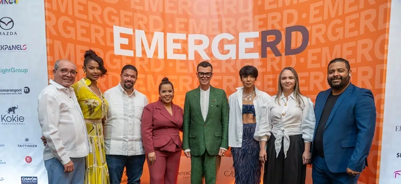 EMERGERD presenta su agenda oficial y consolida a santo domingo como punto de encuentro de la nueva moda dominicana Henry Coradín, Angelica de los Santos,Joan González, Marielle Araujo, Sócrates Mckinney, Ichanell Rodríguez, Estela Coiscou, Francis Rosa