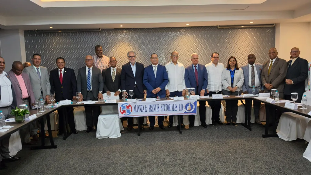 Frentes Sectoriales del PRM respaldan liderazgo de Abinader y proyectan victoria electoral en 2028