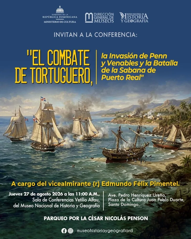 Museo apuesta al conocimiento histórico con nueva agenda de encuentros y publicaciones Invitacion El Combate de Tortuguero MNHG 2026