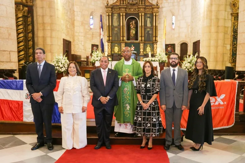 BANDEX conmemora su quinto aniversario con un año de fortalecimiento institucional y resultados que impulsan el desarrollo nacional Misa de aniversario Bandex 1