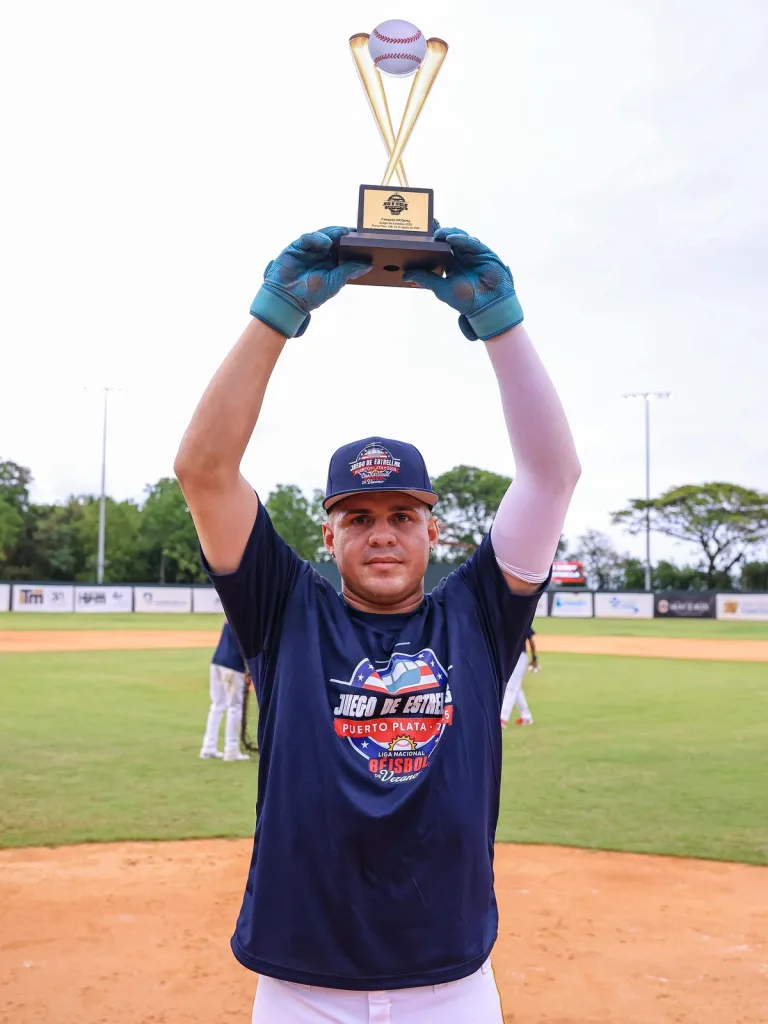 Luis González de Reales de Santiago, ganador del HR Derby 2025.