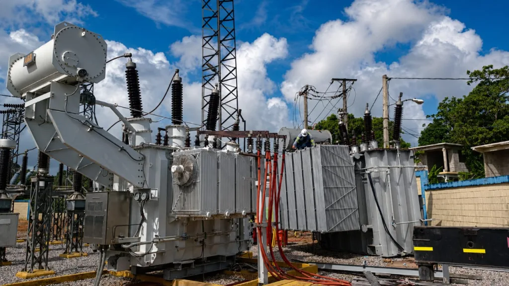 EDENORTE repotenciará subestación de Samaná con transformador de 37 MVA Transformador de 37 MVA de Potencia Subestacion Samana