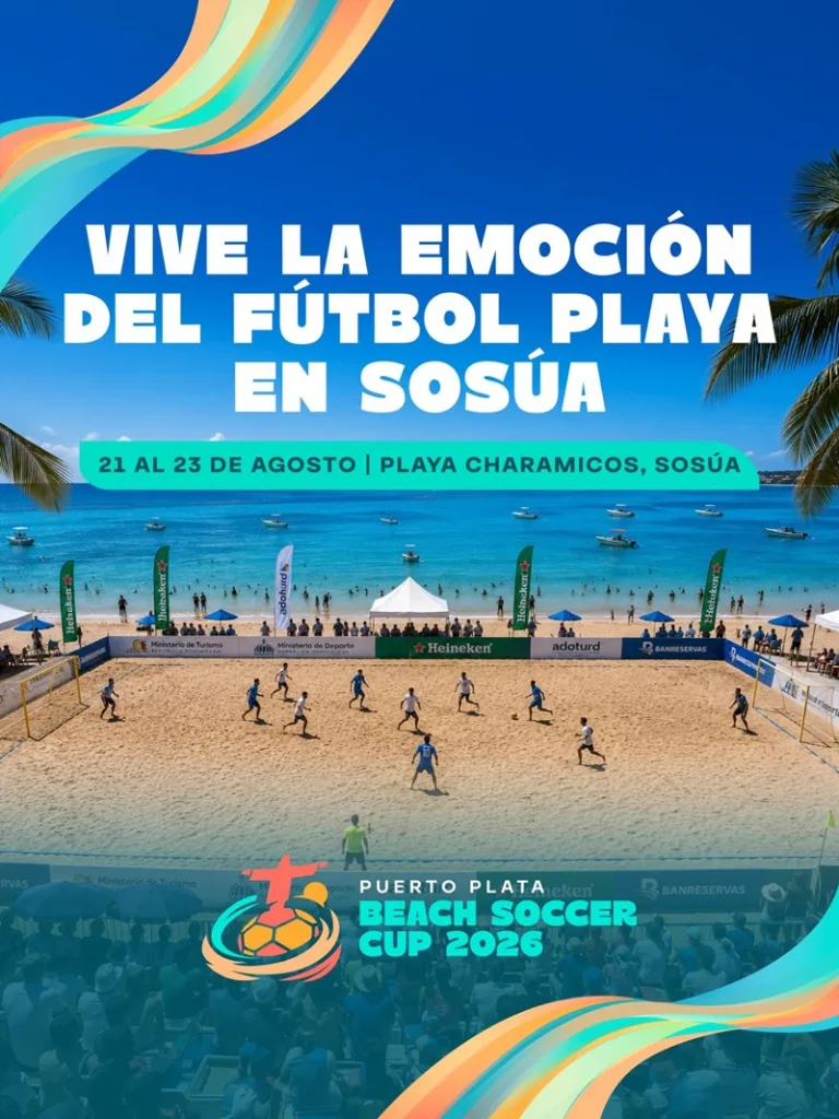 Puerto Plata se prepara para recibir a más de 150 futbolistas en el Puerto Plata Beach Soccer Cup 2026 WhatsApp Image 2026 08 13 at 10.02.05 AM