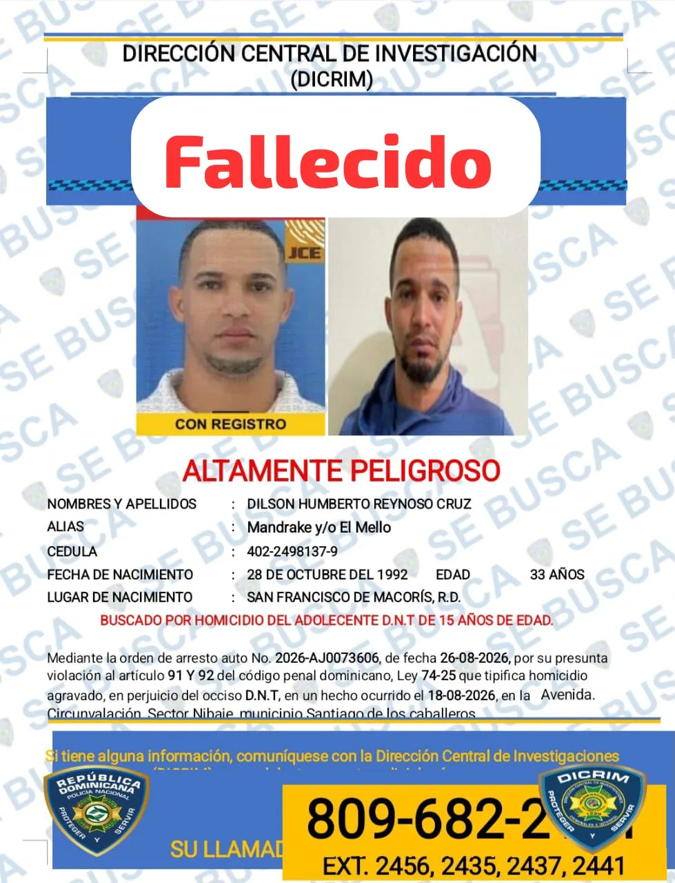 Otro delincuente muerto, en Santiago... Otro delincuente muerto, en Santiago…