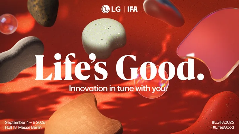 “Innovación en sintonía contigo”, una invitación a IFA 2026 que LG Electronics hace al mundo 260603 IFA KV MASTER