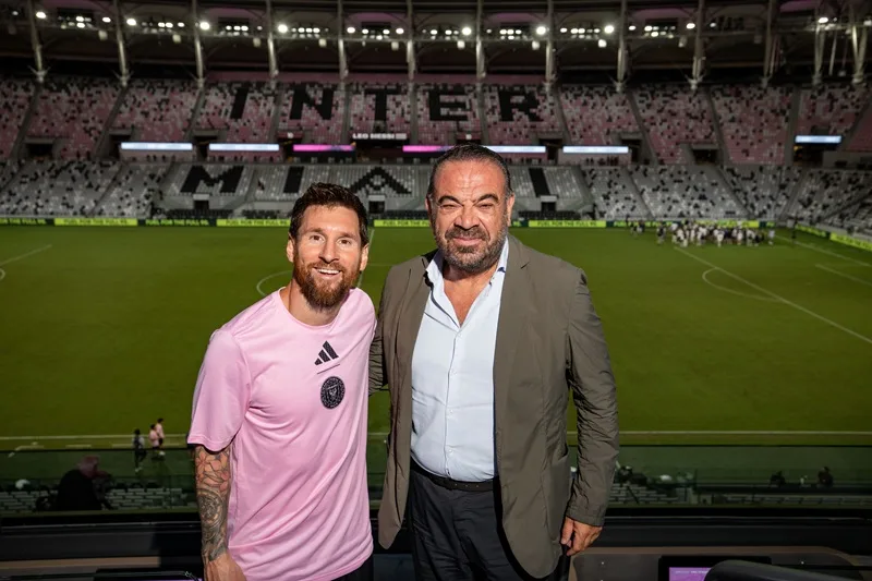 Leo Messi y Gabriel Escarrer preparan en Miami la expansión de MiM Hotels Leo Messi y Gabriel Escarrer preparan en Miami la expansión de MiM Hotels