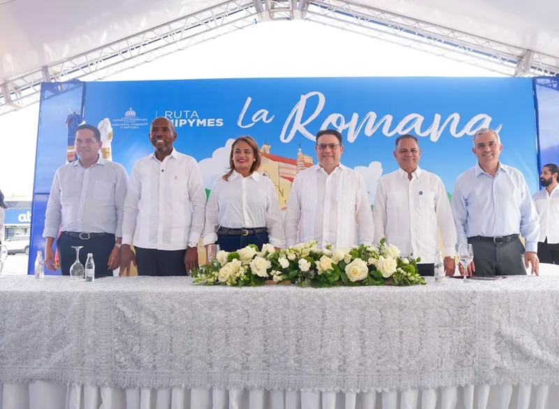MICM inaugura la Ruta Mipymes en La Romana; destaca becas y financiamientos al sector MICM inaugura la Ruta Mipymes en La Romana; destaca becas y financiamientos al sector