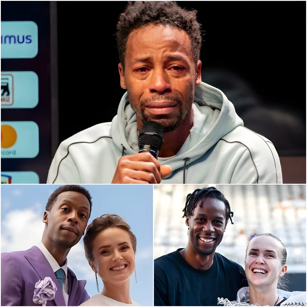 Gael Monfils rompio su silencio tras la impactante noticia del anuncio de divorcio de Elina Svitolina