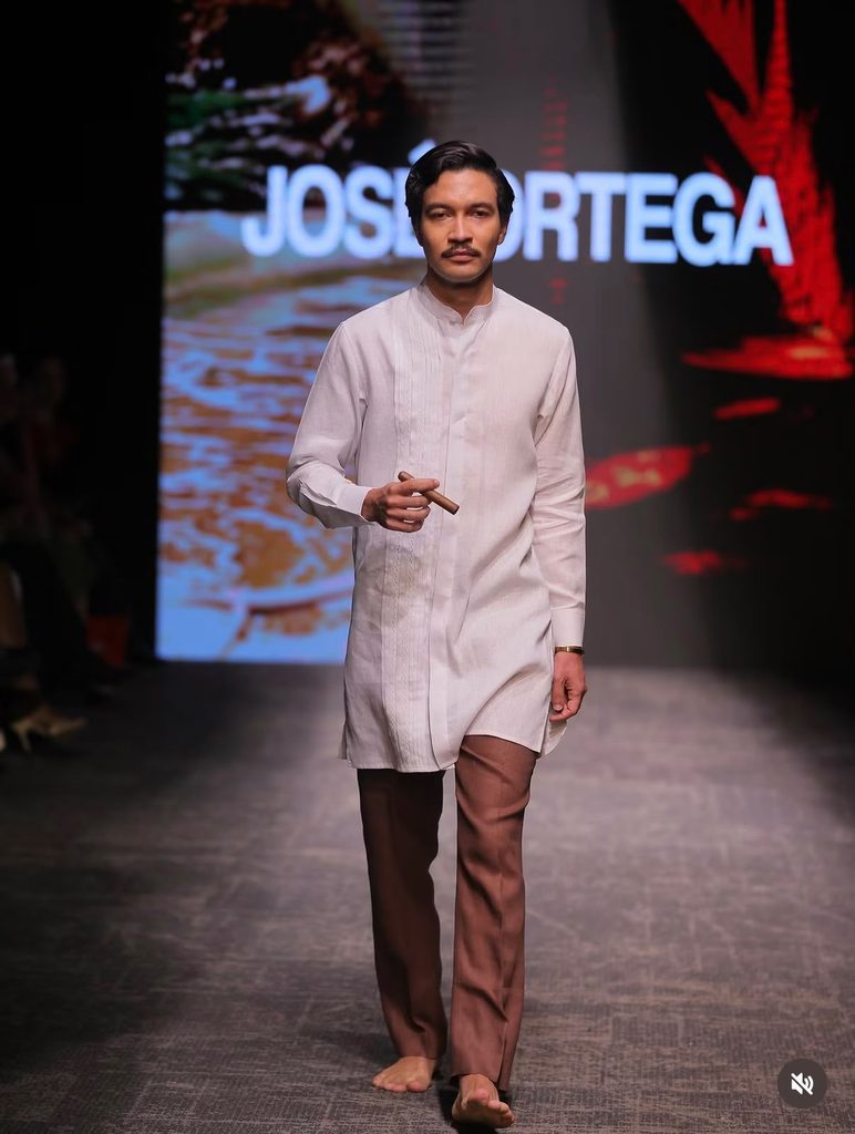 Jose Ortega presenta El Origen en RD Fashion Week 2026 con el lino como protagonista1