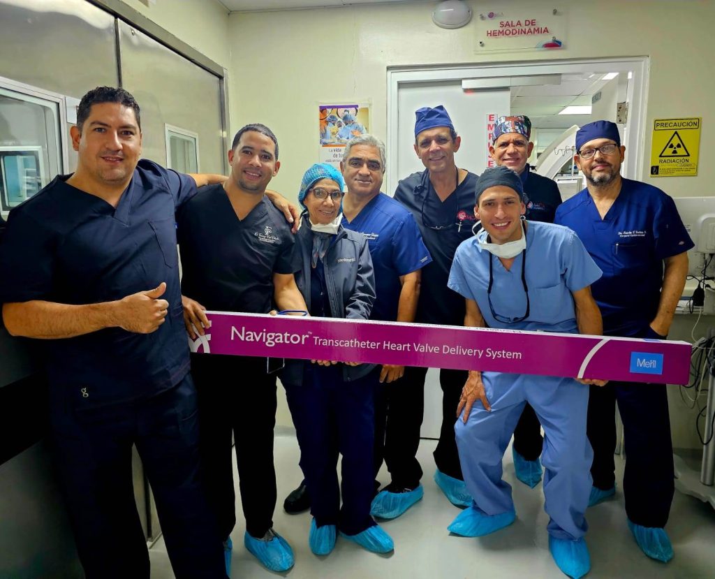 Moderno MCA realiza primer reemplazo mitral percutáneo y da de alta al paciente en 24 horas
