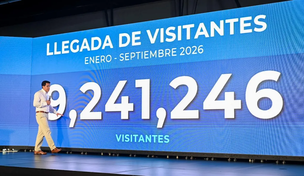 República Dominicana supera 9.2 millones de visitantes en 2026 y proyecta cerrar el año con más de 12.4 millones